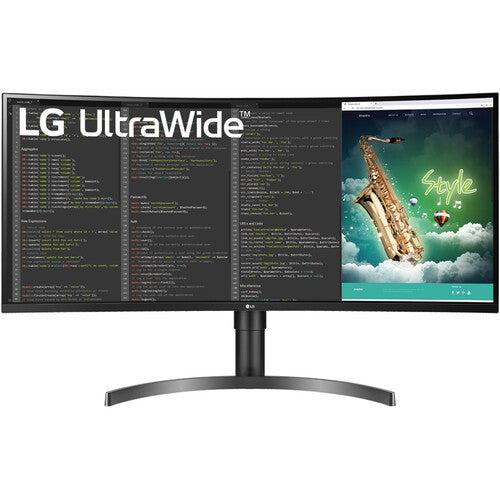 ♥ New, Open Box - LG UltraWide 35" 1440p HDR Curved Monitor USB-C HDMI35BN75CN-B