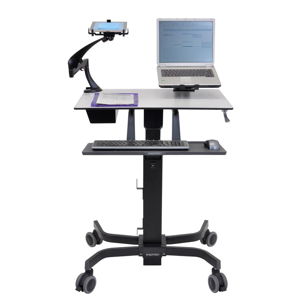 ErgoTron TeachWell Mobile Digital Workspace (Black)