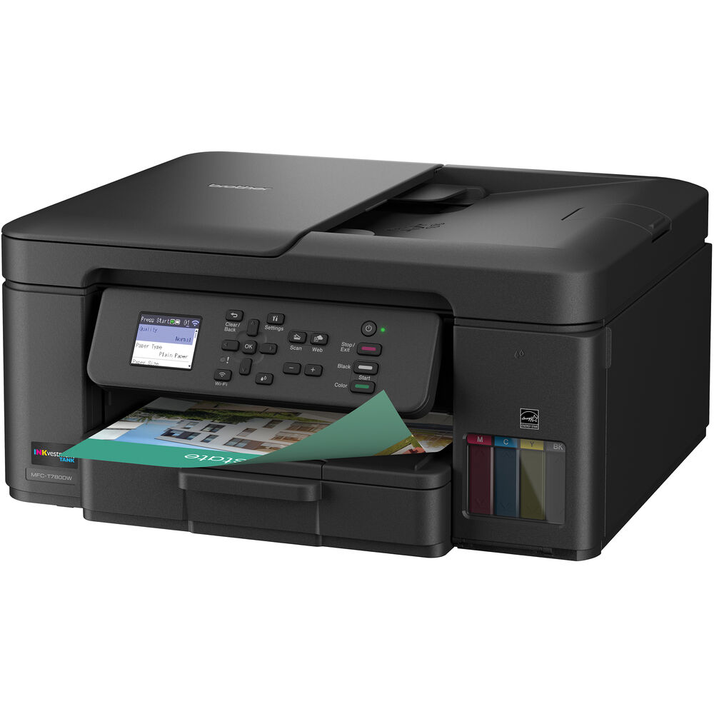 Brother MFC-T780DW INKvestment Tank Wireless Color Inkjet All-in-One Printer
