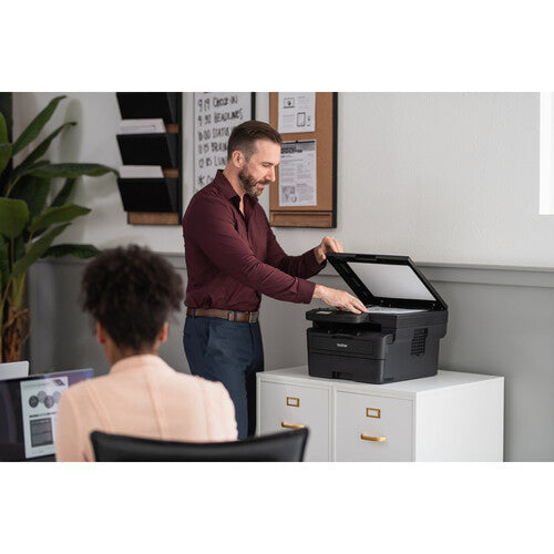 Brother Wireless HL-L2480DW Compact Monochrome Multi-Function Laser Printer