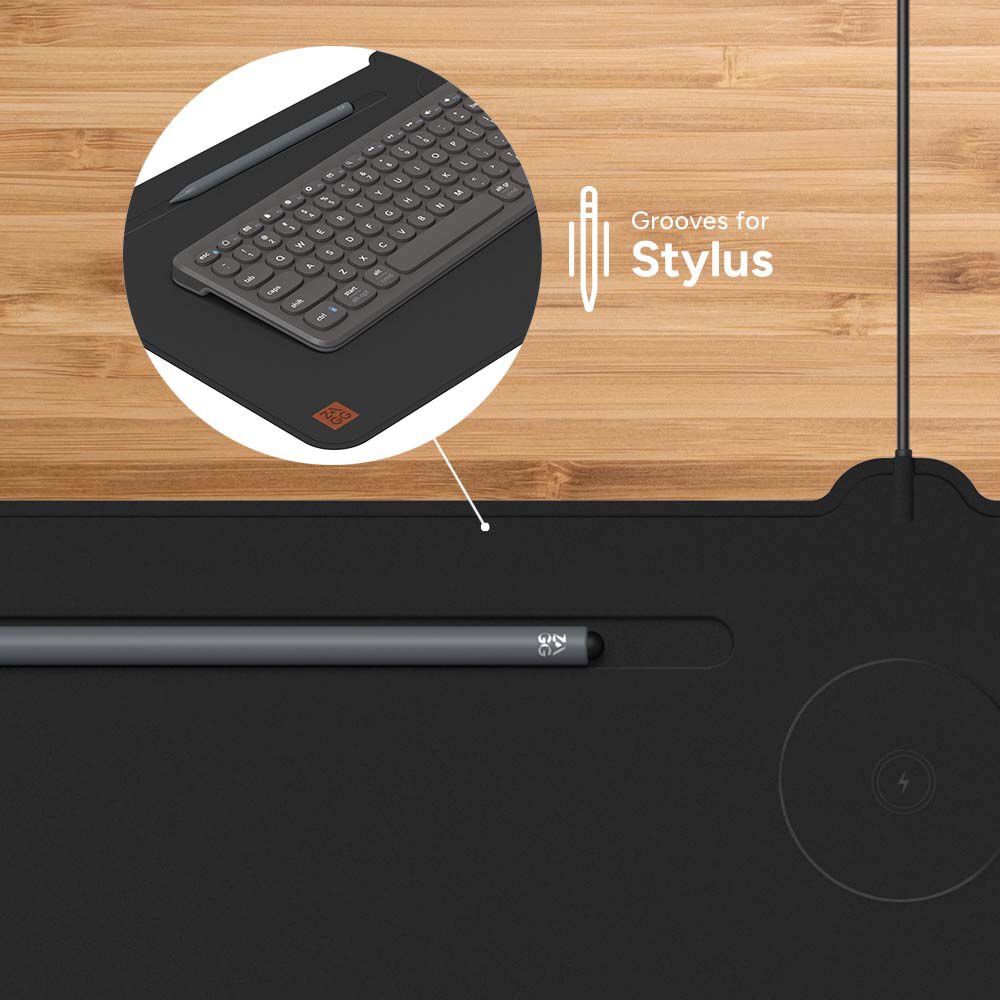 Zagg Wireless Charging Mouse Pad/Desk Mat