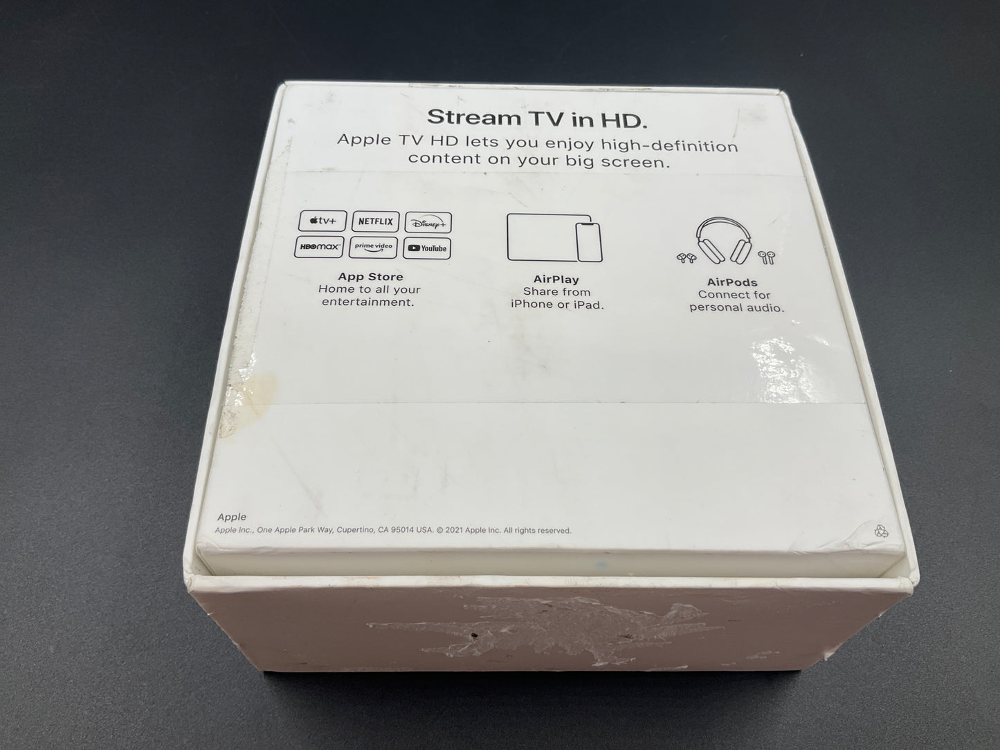 ♥ New, Open Box - Apple TV HD 32GB 1080p FHD MHY93LL/A (2021)