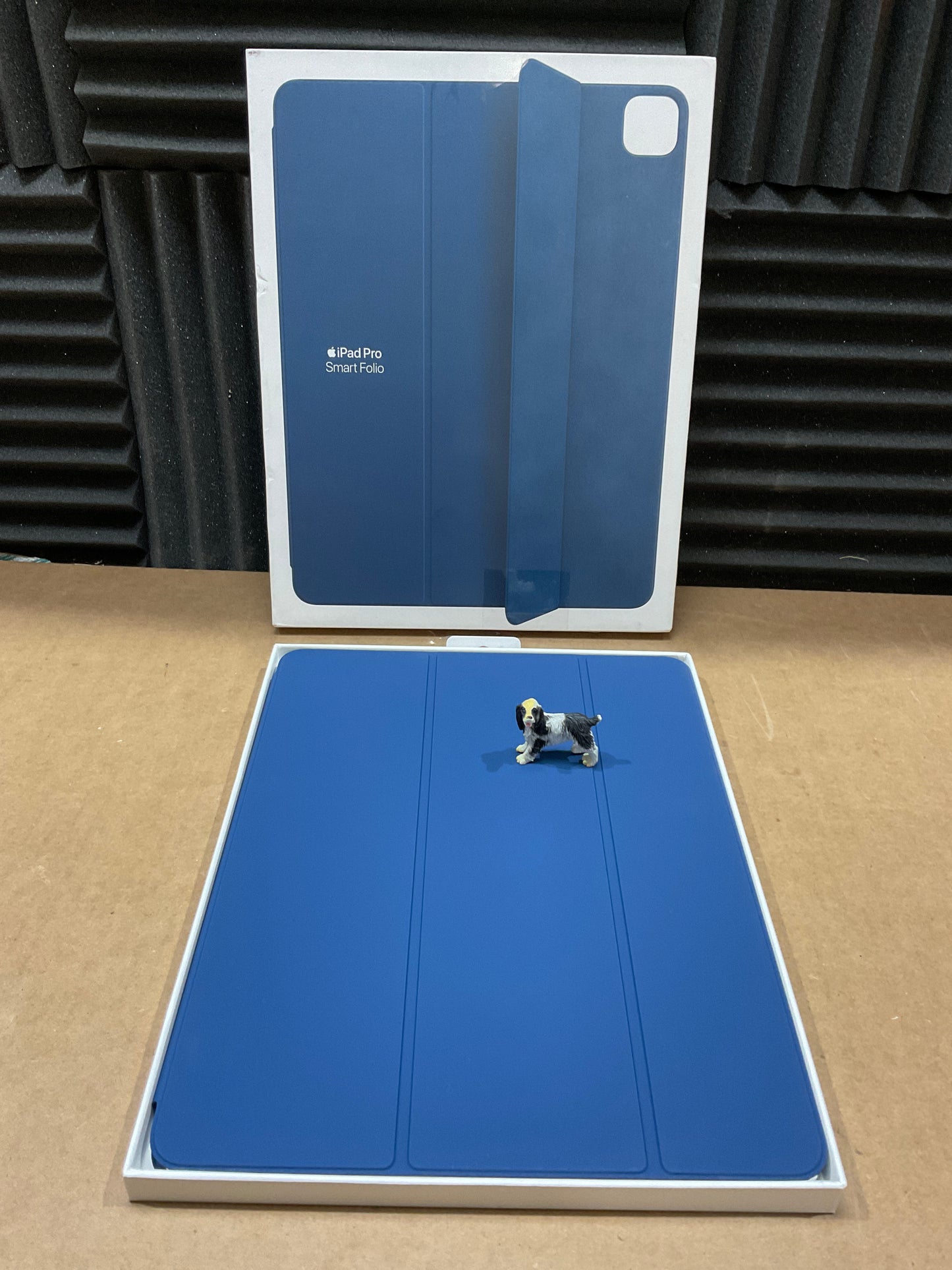 ♥ New, Open Box - Apple iPad Pro Smart Folio for iPad Pro 12.9" Marine Blue MQDW3ZM/A