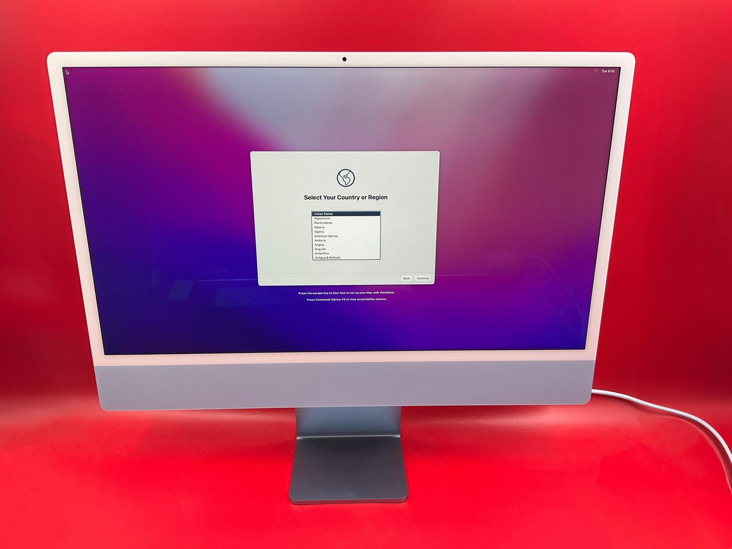 ♥ Refurbished - iMac 24in M1 8/8-Core 16GB/1TB TouchID Keyboard Blue Z12W000NV (2021)