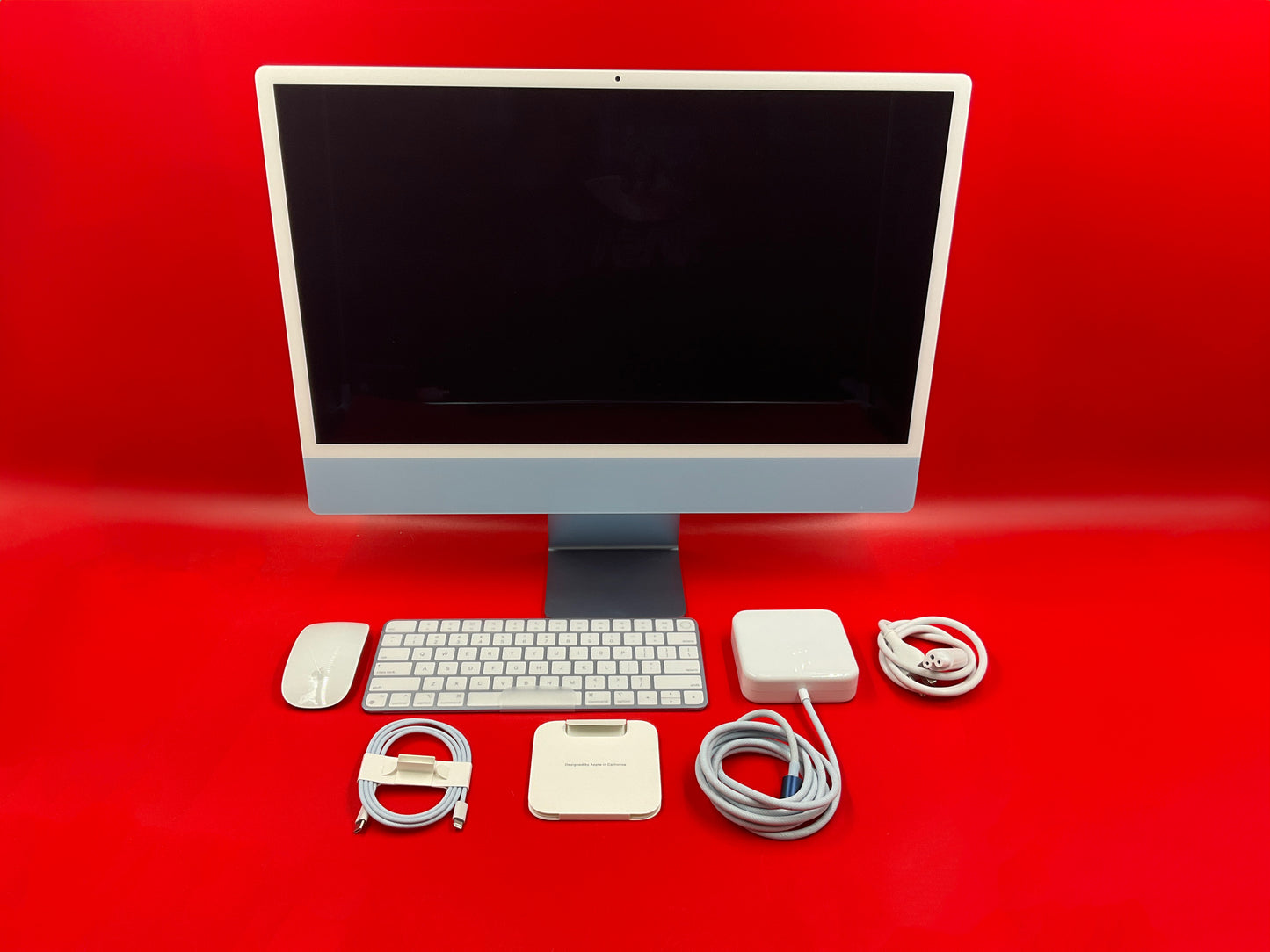 ♥ Refurbished - iMac 24in M1 8/8-Core 16GB/1TB TouchID Keyboard Blue Z12W000NV (2021)