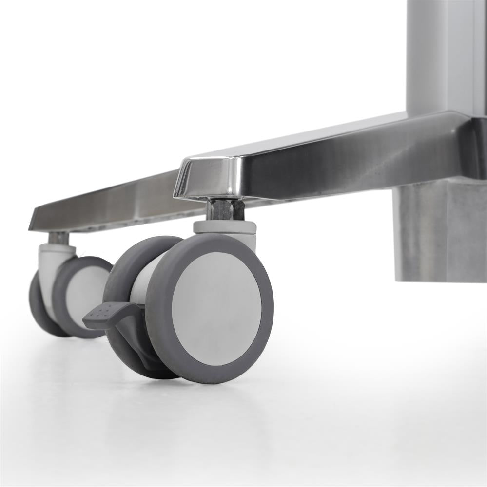 ErgoTron LearnFit Sit-Stand Desk, Short (Grey)