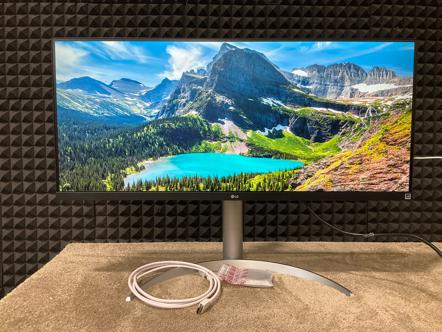 ♥ New, Open Box - LG UltraWide 34BQ650-W 34" 1080p HDR 100 Hz Monitor USB-C HDMI 34BQ650-W