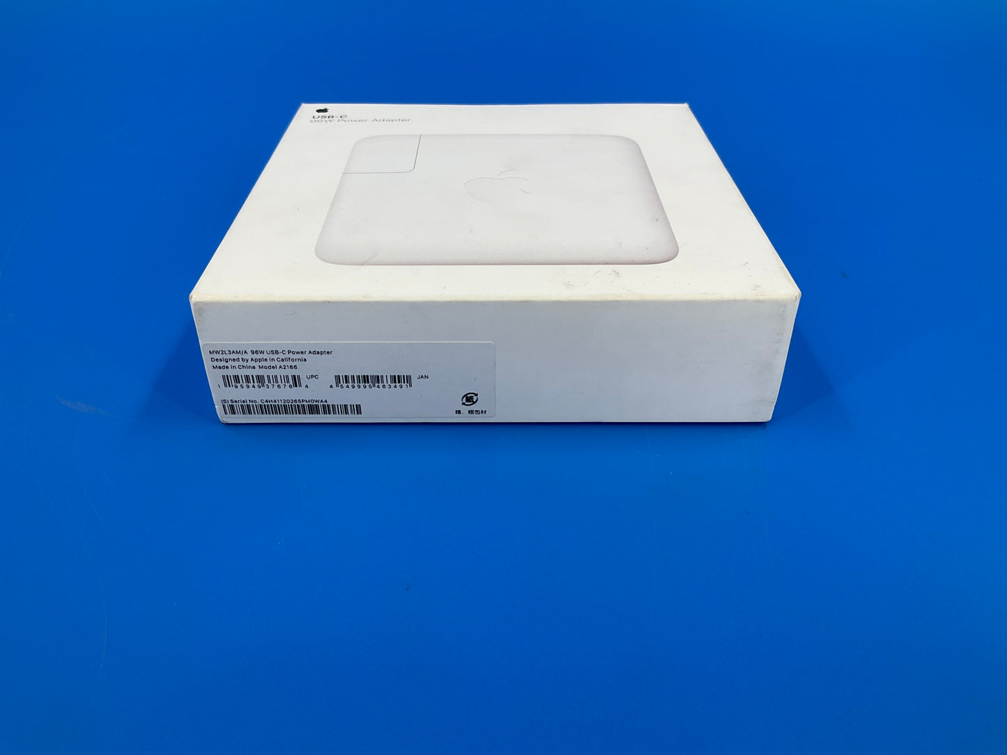 ♥ New, Open Box - Apple 96W USB-C Power Adapter MW2L3AM/A