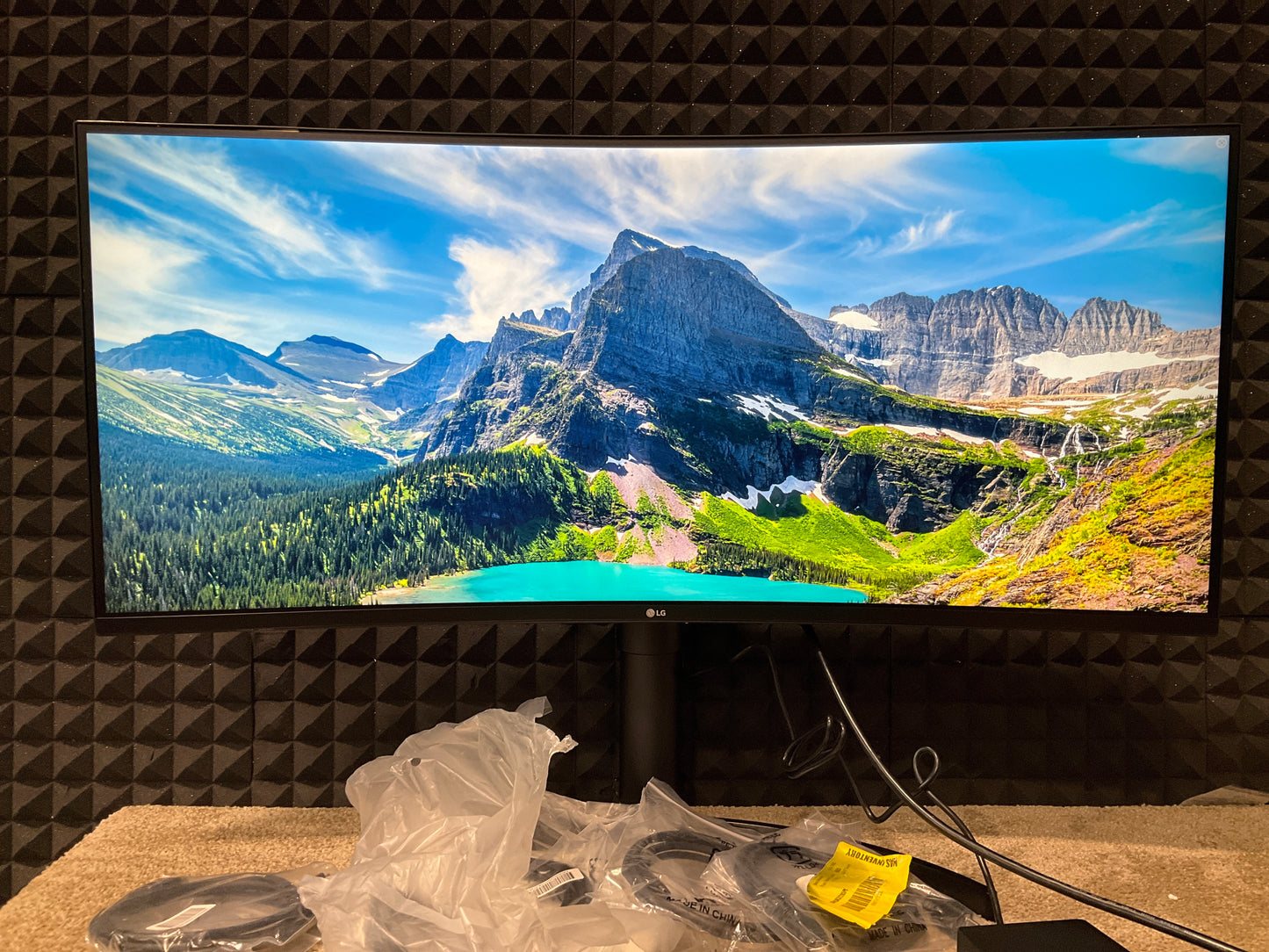 ♥ New, Open Box - LG UltraWide 35" 1440p HDR Curved Monitor USB-C HDMI35BN75CN-B