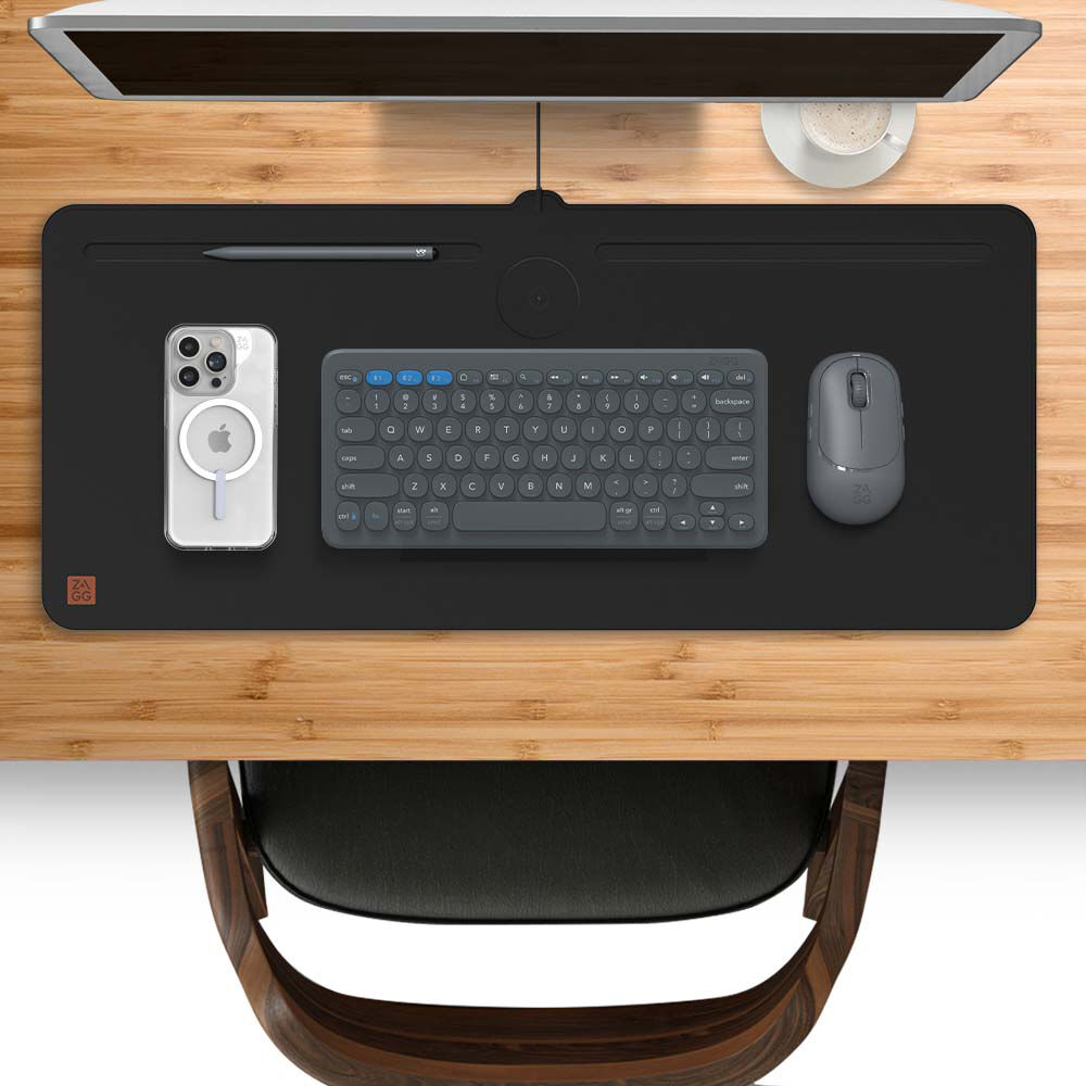 Zagg Wireless Charging Mouse Pad/Desk Mat