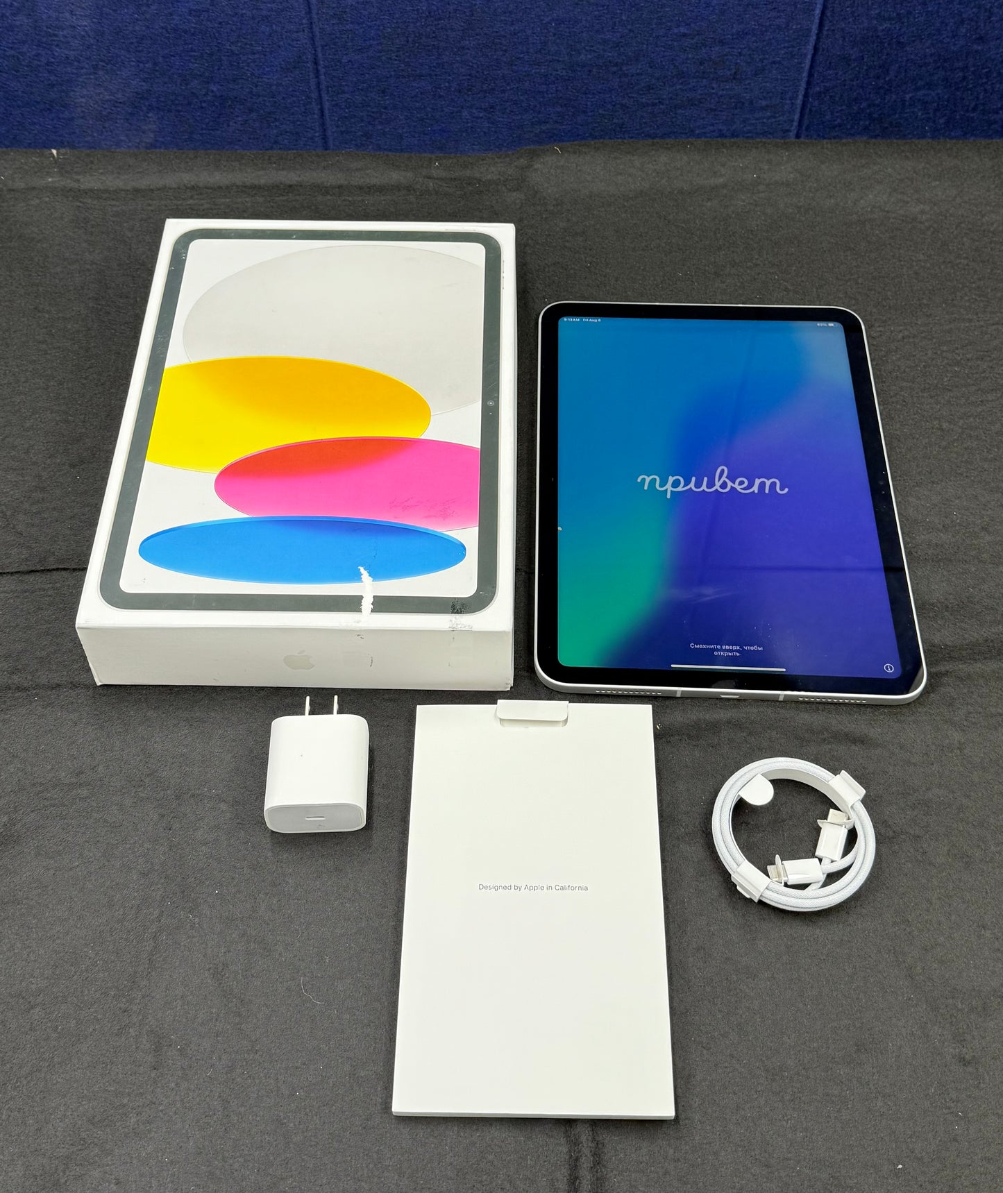 ♥ New Open Box - iPad 10 64GB LTE cellular 10.9" Silver MQ6J3LL/A
