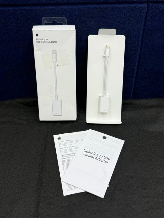 ♥ New, Open Box - Apple Lightning to USB Camera Adapter MD821AM/A