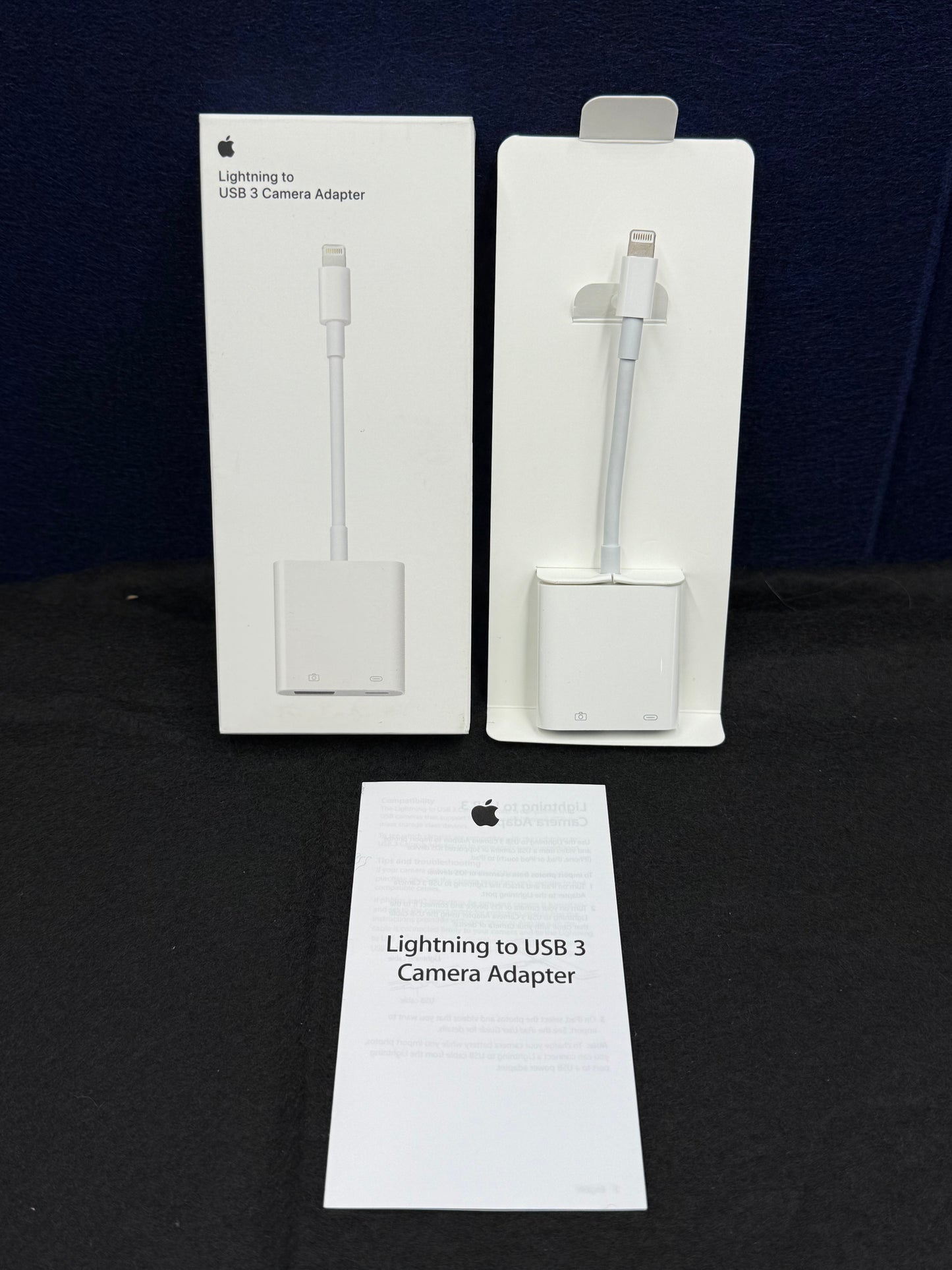 ♥ New, Open Box - Apple Lightning to USB 3.0 Type-A Camera Adapter MK0W2AM/A