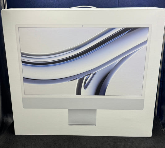 ♥ New, Factory Sealed - Apple iMac M3 16GB 512GB 8-Core 24" Silver Z19500023 (2023)