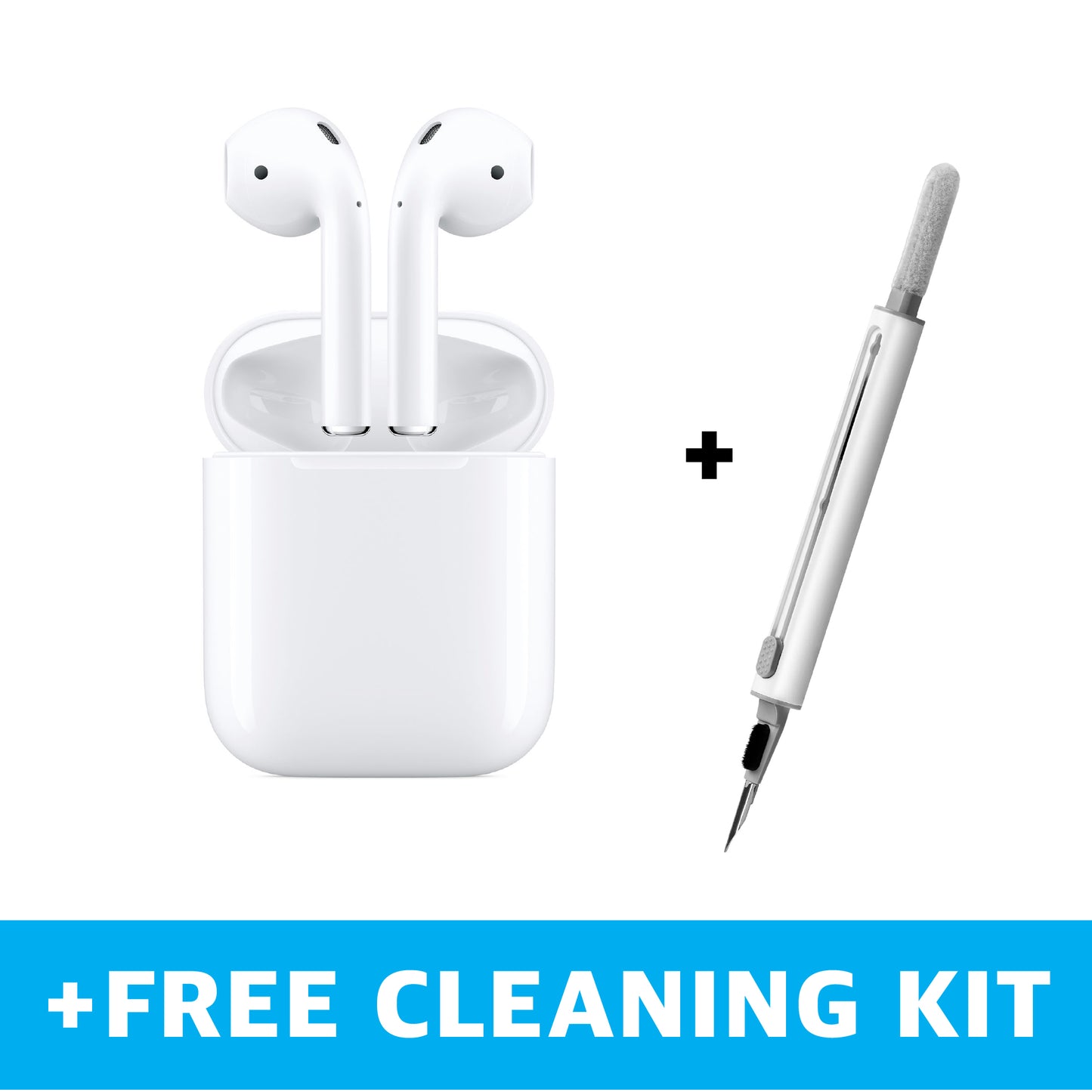 Apple AirPods Pro with Wireless Charging Case (2021) + FREE Laut Klean Kit