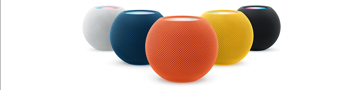 apple home pod speakers