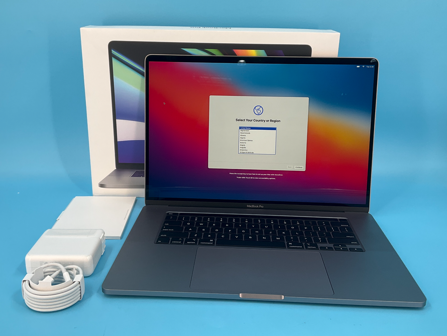 ♥ New, Open Box - MacBook Pro 16in Intel Core i7 9th Gen. 32GB/512GB RP5500M-4GB Space Gray Z0XZ004SY (2019)