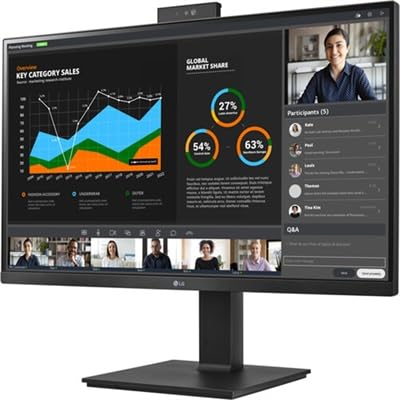 ♥ New, Factory Sealed - LG 27" LED LCD Monitor QHD HDMI USB-C 27BQ75QC-B