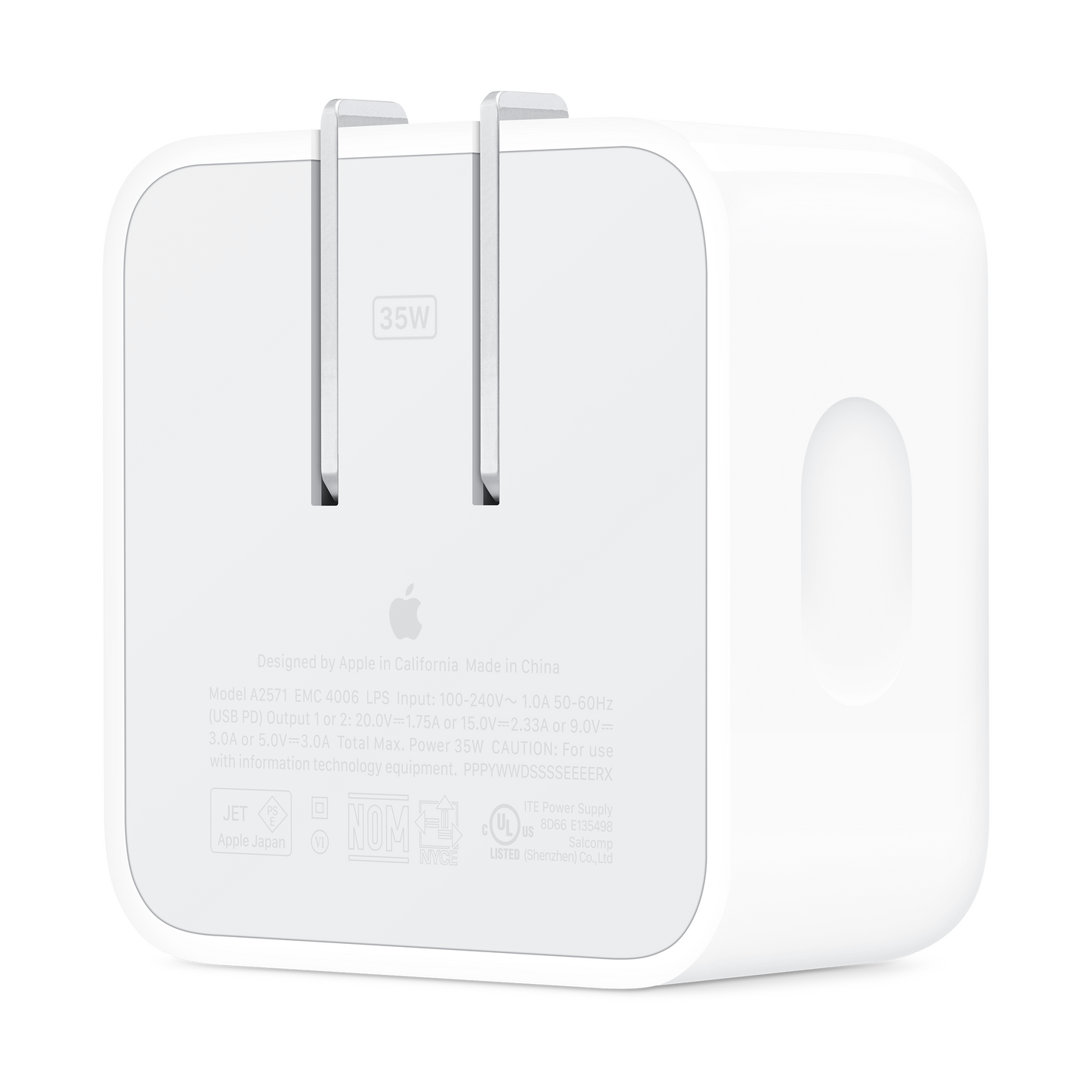 35W Dual USB-C Port Compact Power Adapter (2022)