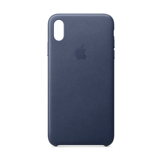 ♥ New, Factory Sealed - Apple iPhone Xs Max Midnight Blue Leather Case MRWU2ZM/A