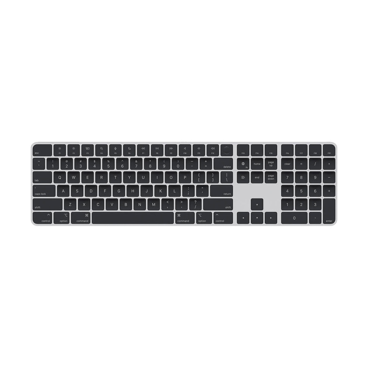 ♥ New, Open Box - Apple Magic Keyboard with Touch ID / Numeric Keypad (Black Keys) MMMR3LL/A