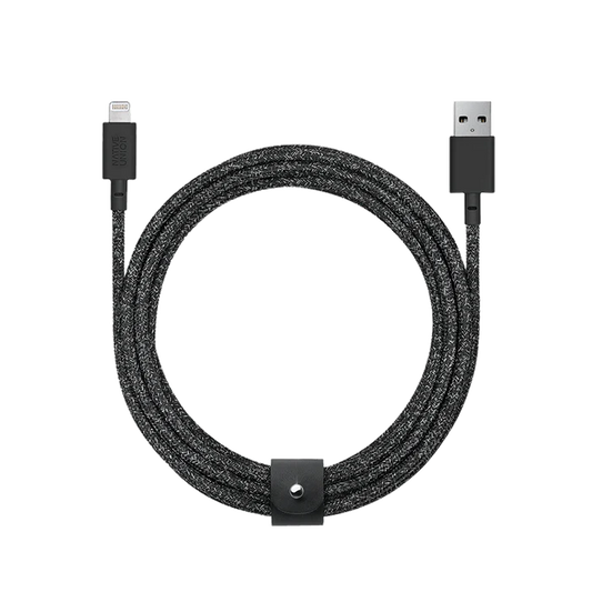 Native Union Belt Cable Ultra Strength Lightning to USB Cable 3 Meter - Cosmos/Black
