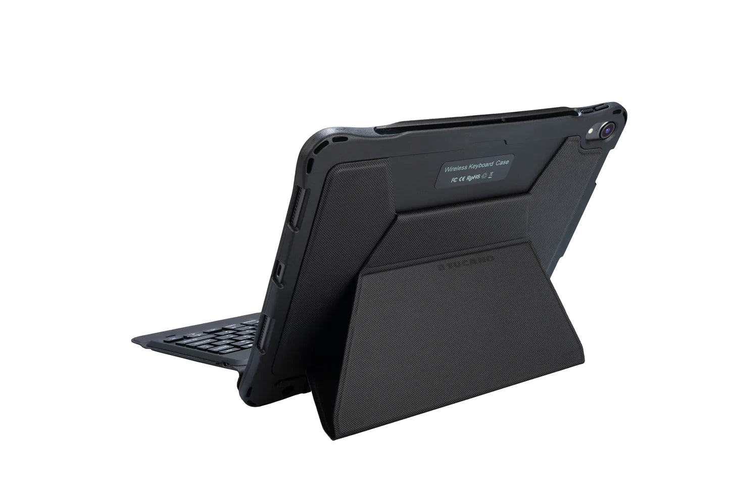 Tucano TASTO Keyboard/Cover Case for 10.2" Apple iPad (7th/8th/9th Gen) - Black