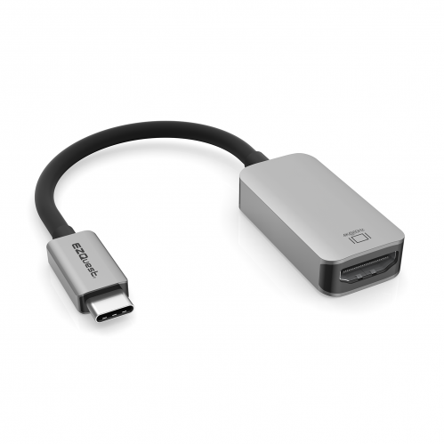 EZQuest USB-C to HDMI 4K 60GHz Adapter - Space Gray
