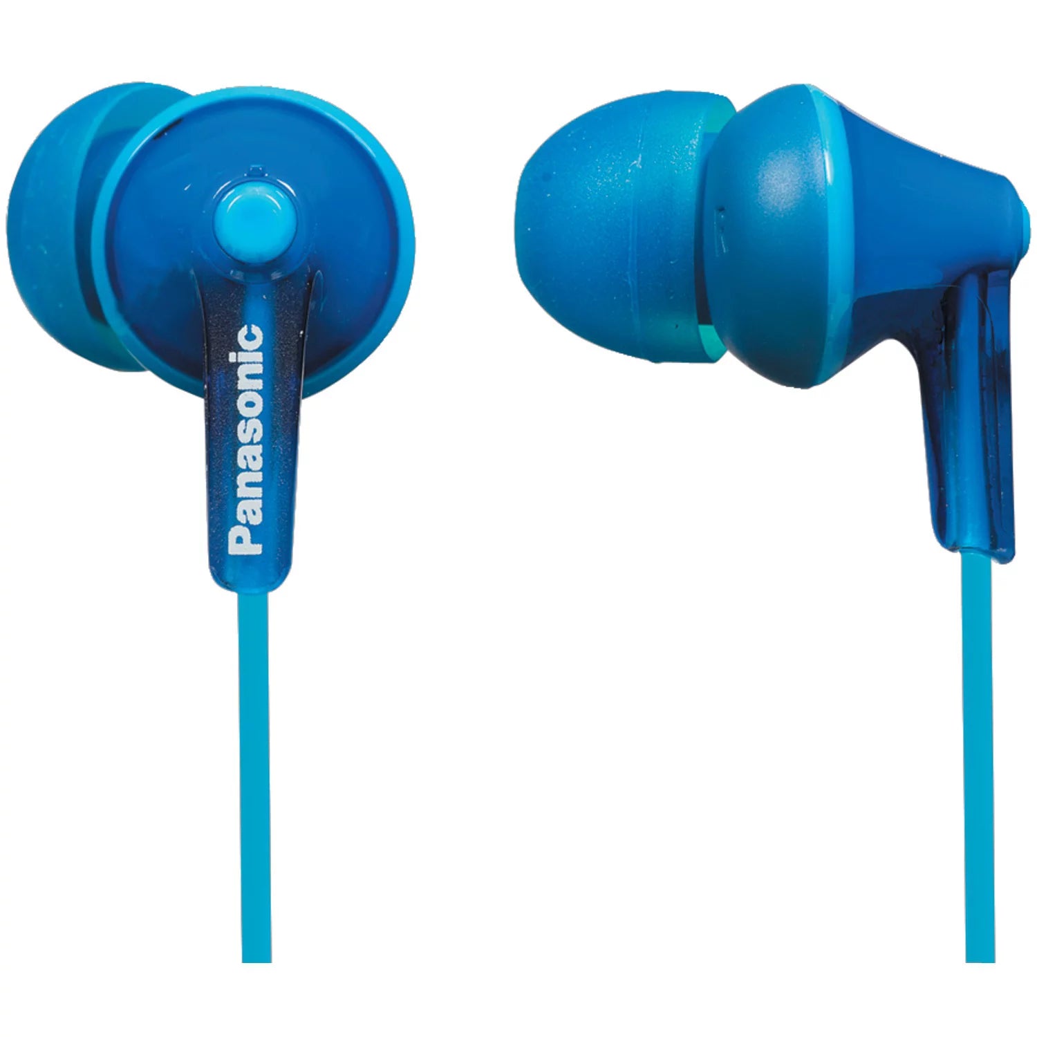 Panasonic Ergo Fit In Ear Sound Isolating Headphones Blue Small Dog Electronics