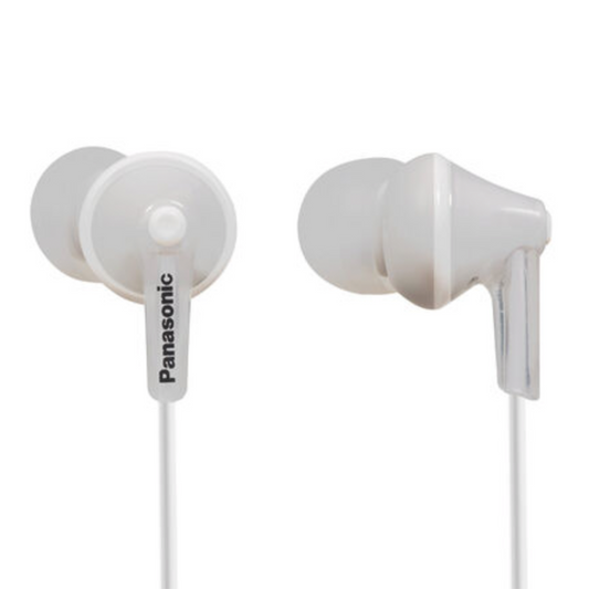 Panasonic Ergo Fit In-Ear Sound Isolating Headphones - White