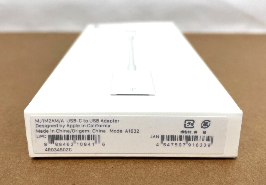 ♥ New, Factory Sealed - Apple USB-C 3.0 to USB-A Adapter MJ1M2AM/A