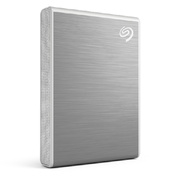 Seagate One Touch SSD External Hard Drive - 500GB - Silver (USB-C 3.1 only)