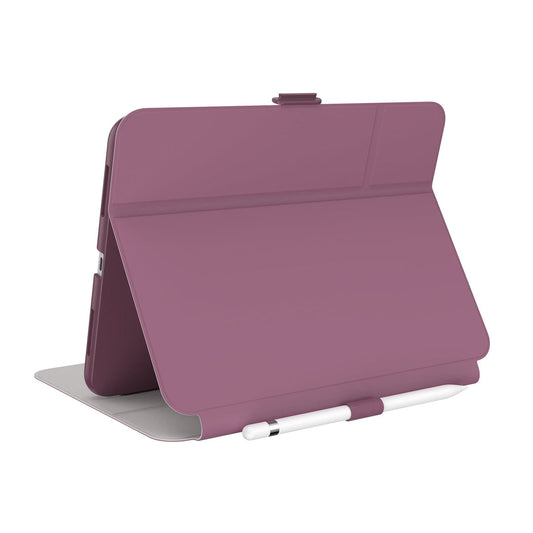 Speck Balance Carrying Case (Folio Clear) for 10.9in iPad 10th Gen - Plumberry/Crushed Purple/Pink