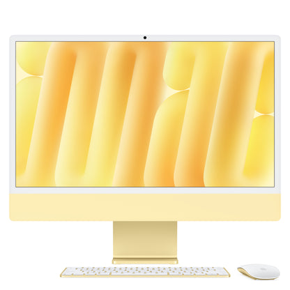 24-inch iMac - M4 (8-Core CPU and 8-Core GPU) - Yellow - Standard Glass