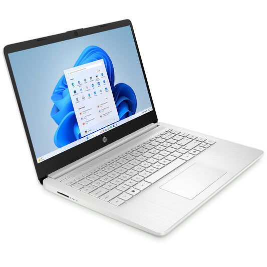 HP Laptop 14in Intel N150 4GB/128GB Natural Silver B89MVUA#ABA
