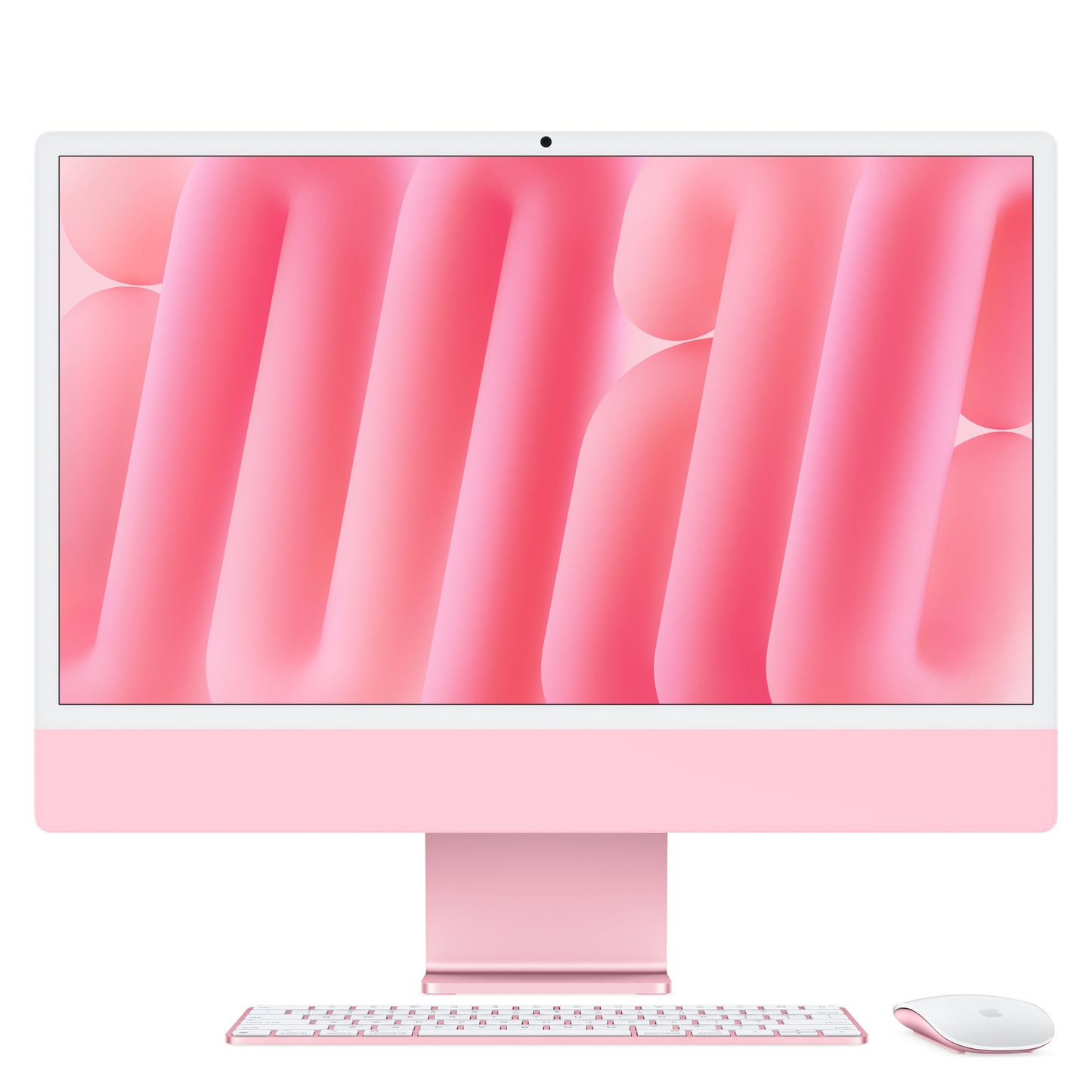 24-inch iMac - M4 (8-Core CPU and 8-Core GPU) - Pink - Standard Glass