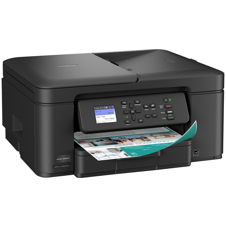 Brother MFC-J1360DW Wireless Color Inkjet All-in-One Printer