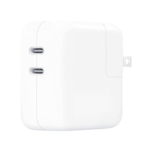 ♥ New, Open Box - Apple 35W Dual USB Type-C Port Power Adapter MNWP3AM/A