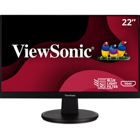 ♥ New, Factory Sealed - ViewSonic VA2247-MH 22" 16:9 Frameless Adaptive-Sync Monitor 1080p HDMI