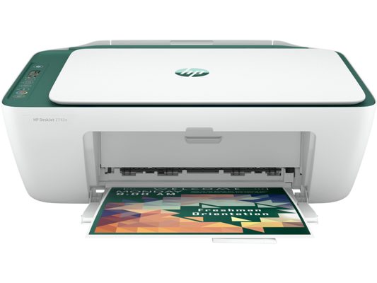 HP Deskjet 2742e InkJet Printer - Green