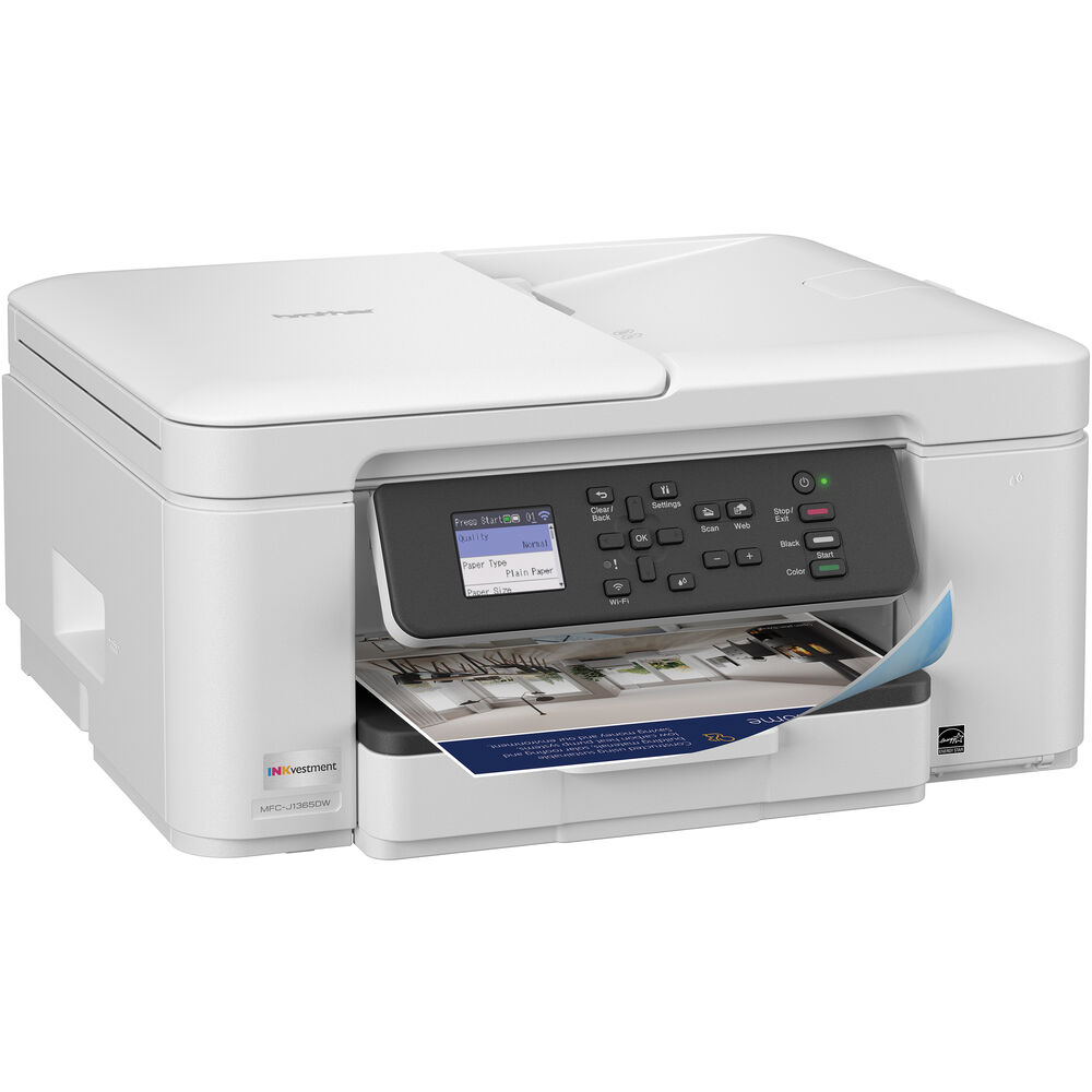 Brother MFC-J1365DW INKvestment All-in-One Color Inkjet Printer with Automatic Duplex Printing