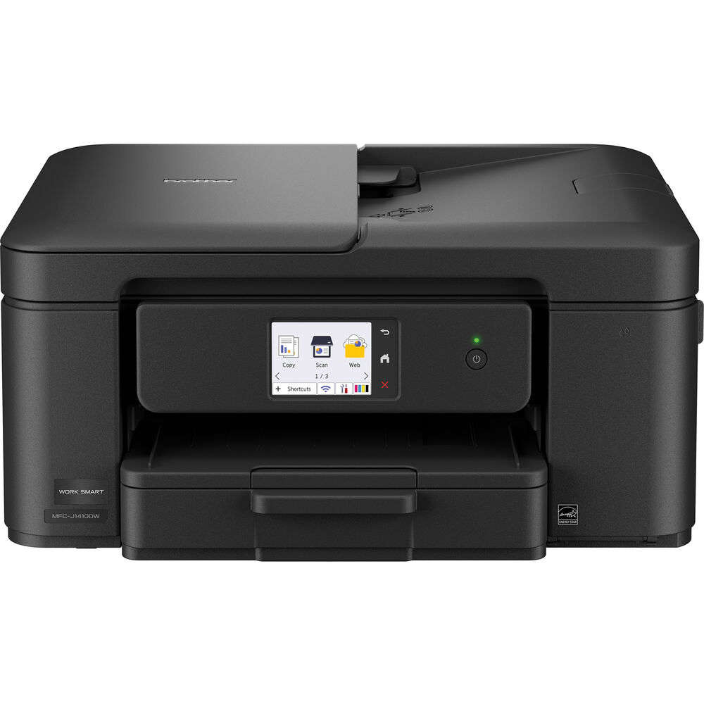 Brother MFC-J1410DW Wireless Color Inkjet All-in-One Printer with Auto Duplex Printing