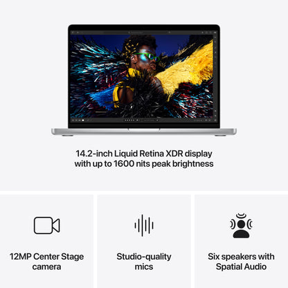 14-inch MacBook Pro - M4 - Silver - Standard Glass