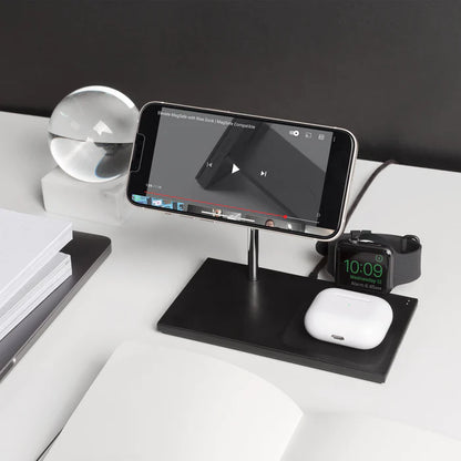 Native Union Snap 3-in-1 Wireless Charger Black