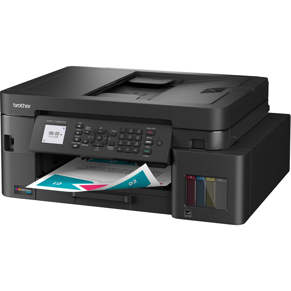 Brother MFC-T980DW INKvestment Tank Wireless Color Inkjet All-in-One Printer