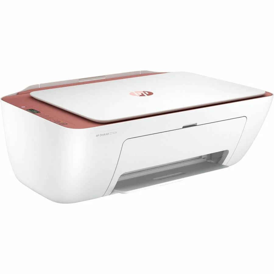 HP Deskjet 2742e InkJet Printer - Red