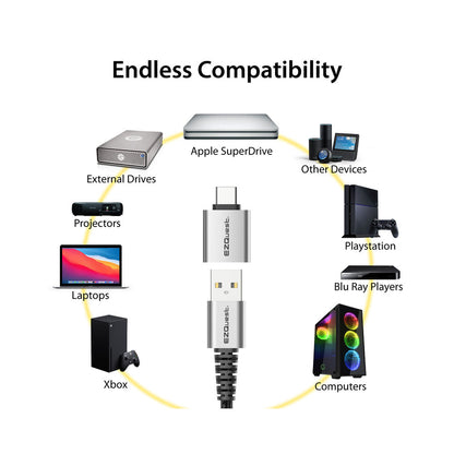 EZQuest USB-C to USB-A 3.0 Female Mini Adapter