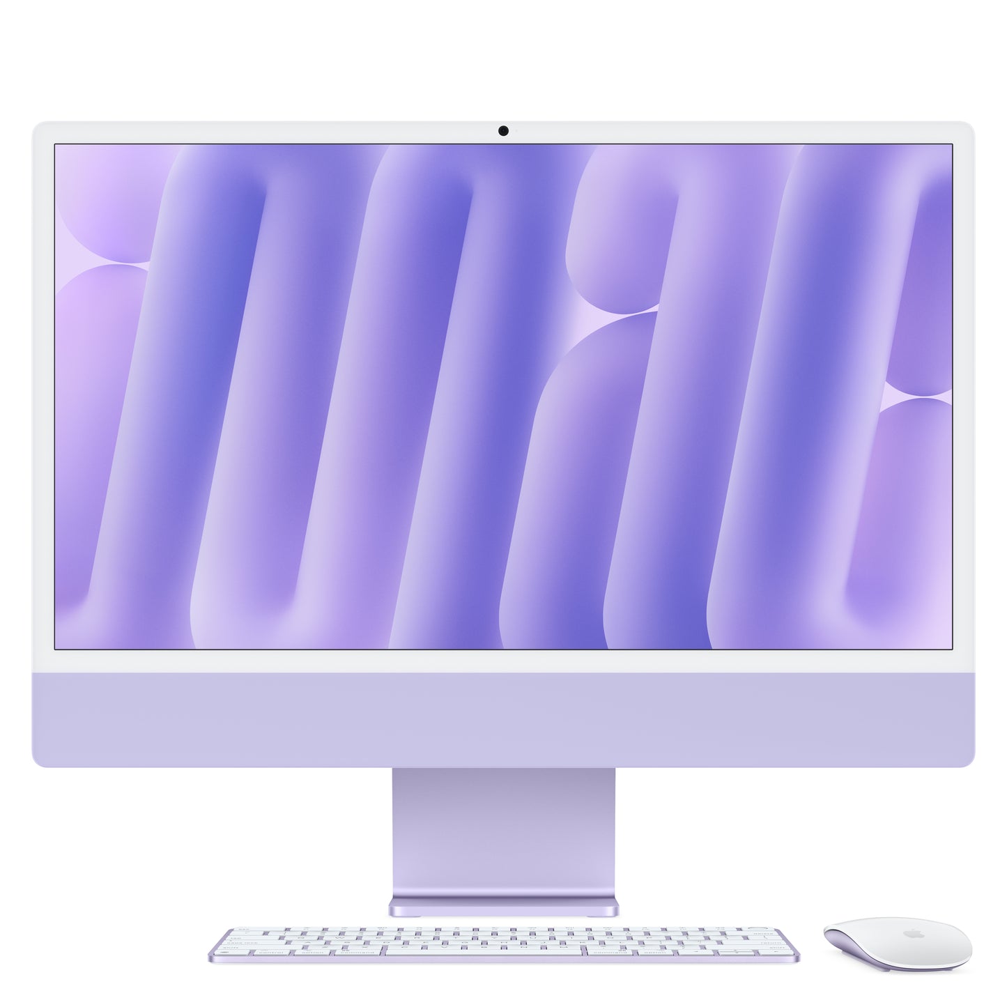 24-inch iMac - M4 (10-Core CPU and 10-Core GPU) - Purple - Nano-Texture Glass