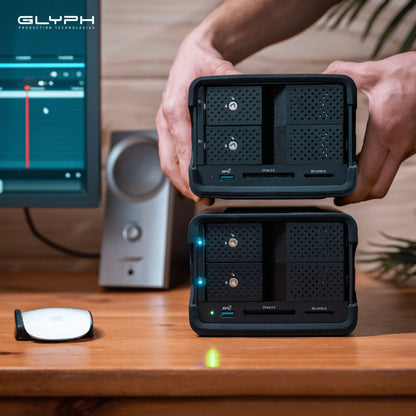 Glyph Blackbox PRO RAID Desktop Drive with Thunderbolt 3 with Hub