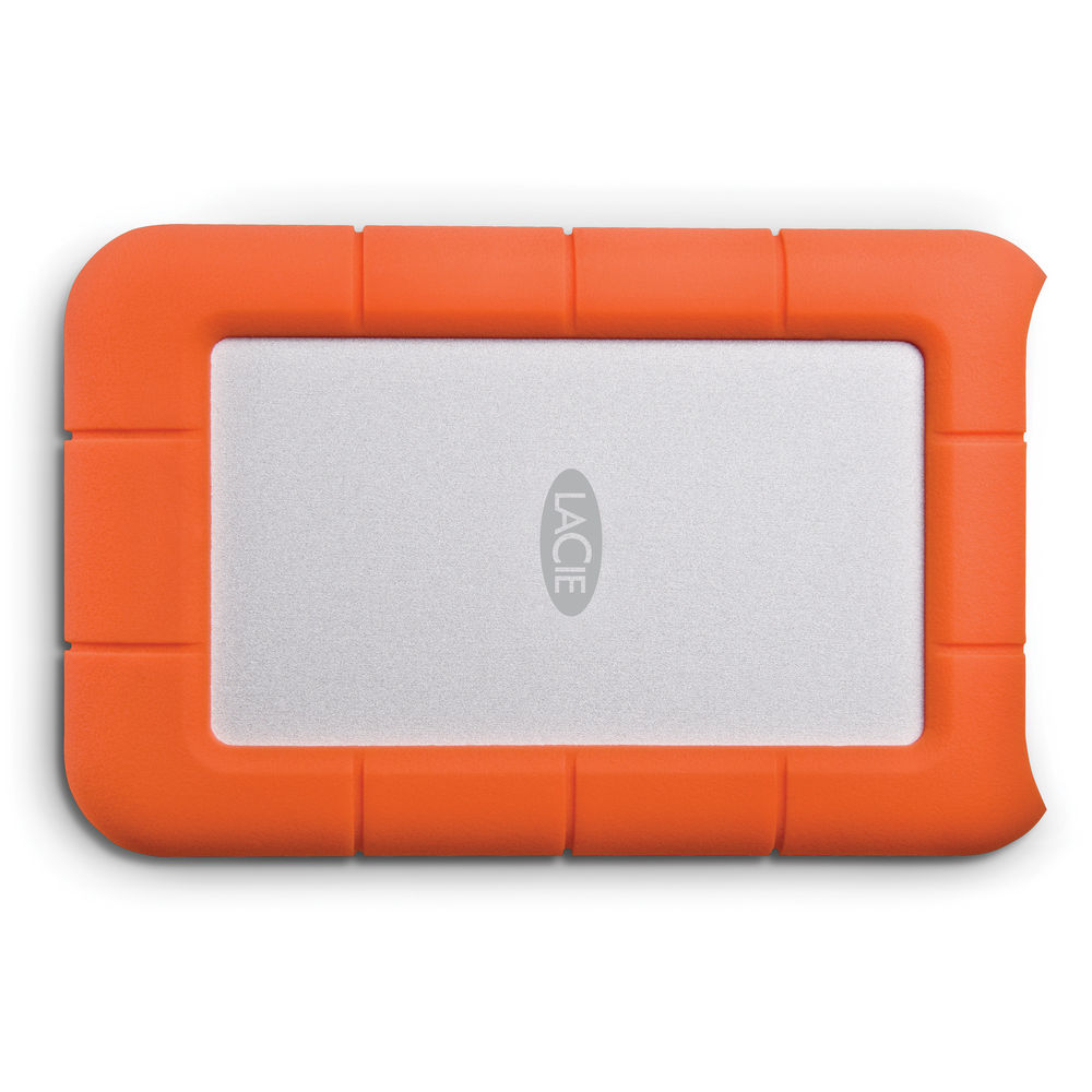 LaCie Rugged Mini Disk USB 3.0 Portable Hard Drive - 1TB – Small